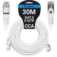 KABEL PRZEWÓD LAN SIECIOWY RJ45 CCA ETHERNET KAT.6 CAT FTP 30M LANBERG