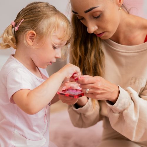 WOOPIE Klocki Magnetyczne Zestaw Zamek Księżniczki 50 el. na Arena.pl
