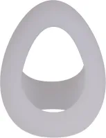 doc johnson rock solid the stretcher - dwufunkcyjny pierścień silikonowy