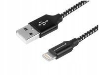KABEL DO ŁADOWANIA I SYNCHRONIZACJI LIGHTNING 3m