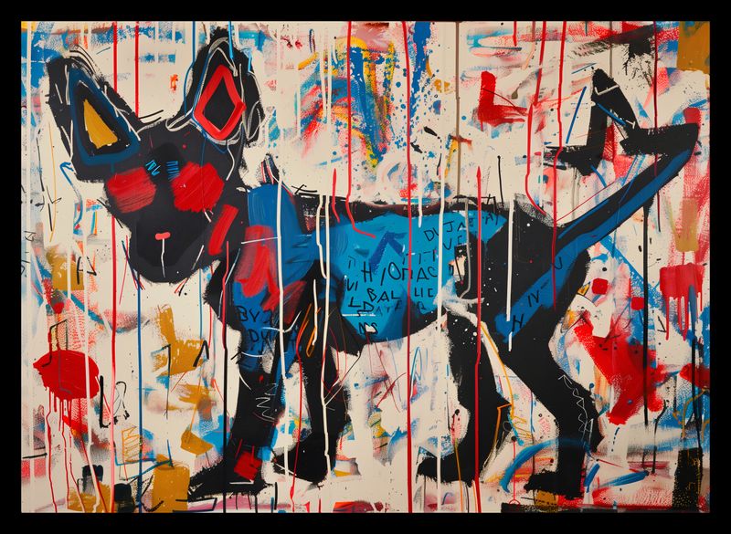 Plakat 35x25cm Miejski Pies zdjęcie 2