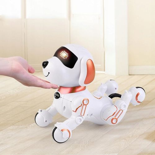 PIESEK ROBOT INTERAKTYWNY ZDALNIE STEROWANY GŁOSEM PROGRAMOWANY KOMENDY na Arena.pl