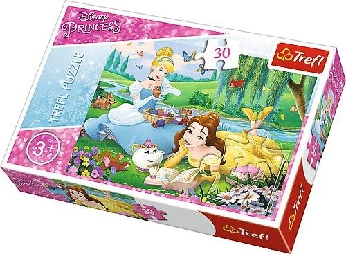 Trefl 30 elementów, Princess - Bella i Kopciuszek na Arena.pl