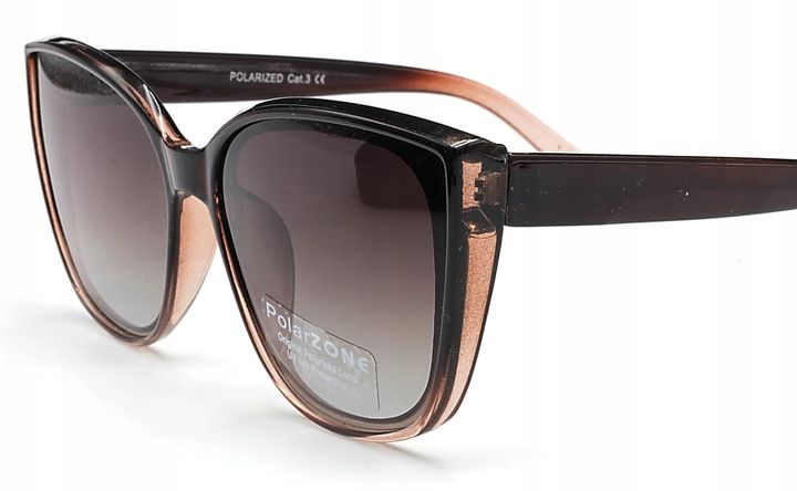 OKULARY PRZECIWSŁONECZNE DAMSKIE POLARZONE MUCHY POLARYZACYJNE UV400 LATO zdjęcie 12