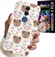 ETUI DO HUAWEI MATE 20 LITE - MIŚ MISIE WZORY DLA NAJMŁODSZYCH + SZKŁO