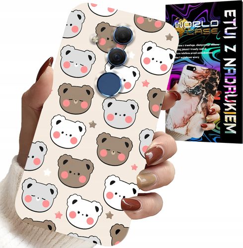 ETUI DO HUAWEI MATE 20 LITE - MIŚ MISIE WZORY DLA NAJMŁODSZYCH + SZKŁO na Arena.pl
