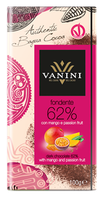 VANINI Monorigine Perù czekolada gorzka 62% mango i marakuja 100 g