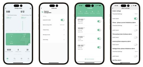 Licznik energii prądu 3-fazowy 2-kierunki PV przekaźnik 100A LCD WiFi na Arena.pl