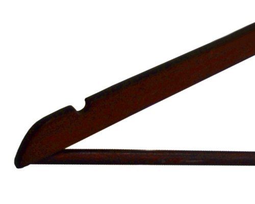 Wieszak drewniany RONDO komplet 5 szt ciemny brąz na Arena.pl