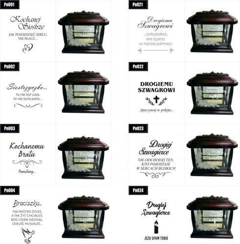 ZNICZ KAPLICZKA dedykacja DLA OJCA CHRZESTNEGO na Arena.pl