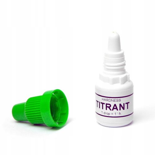 DOKŁADNY TEST TESTER TWARDOŚCI WODY TITRANT DWUPAK na Arena.pl