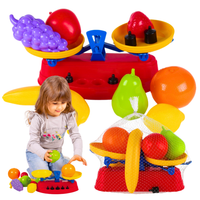 Waga Szalkowa Edukacyjna +Akcesoria Nauka Liczenia 6023