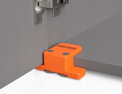 SZABLON UCHWYT PRZYMIAR DO MONTAŻU FRONTÓW MEBLOWYCH SUF-1 na Arena.pl