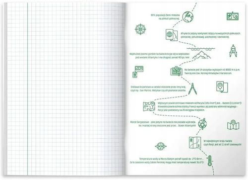 8x Zeszyty tematyczne ze ściągą A5 60 kartek przedmiotowe HERLITZ do szkoły na Arena.pl