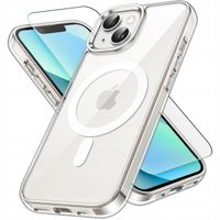 2 x PRZEZROCZYSTE ETUI CASE OBUDOWA COVER DO MAGSAFE NA IPHONE 13 + SZKŁO