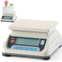 waga do odmierzania porcji lodów z legalizacją m rs232 lcd 20 g - 6 kg / 2g