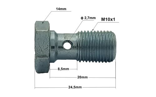 SR-02 Śruba drożna M10x1 na Arena.pl