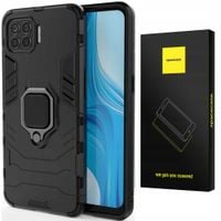 Spacecase X-Ring Oppo Reno 4 Lite Czarny