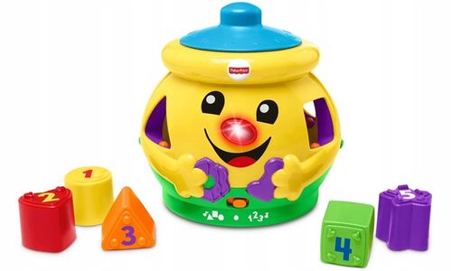 FISHER PRICE GARNUSZEK NA KLOCUSZEK SORTER zabawka interaktywna +6 m-cy na Arena.pl