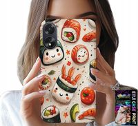 ETUI DO OPPO A38 4G - SŁODKIE UŚMIECHNIĘTE SUSHI OBUDOWA CASE