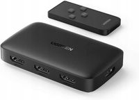 UGREEN ROZDZIELACZ PRZEŁĄCZNIK SWITCH ADAPTER 3W1 3X HDMI 1.4 4K Z PILOTEM