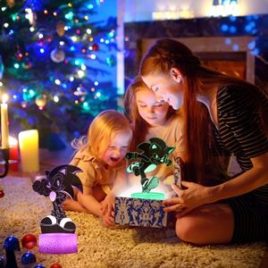 Lampka 3D nocna led usb Mały Sonic z bajki zdjęcie 10