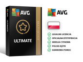 AVG Ultimate Multidevice • Antywirus • 10 urządzeń • 2 lata
