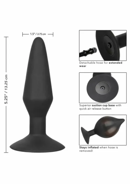 calexotics large silicone inflatable plug - duży model silikonowy z zdjęcie 4