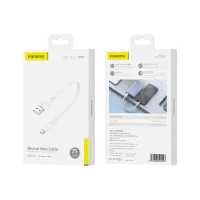 foneng kabel x107 micro usb 2.1a 0.25m biały