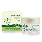 MACROVITA Olive.elia Hydro-active naturalny krem aktywnie nawilżający z bio-oliwą i szałwią do cery tłustej lub normalnej 50ml