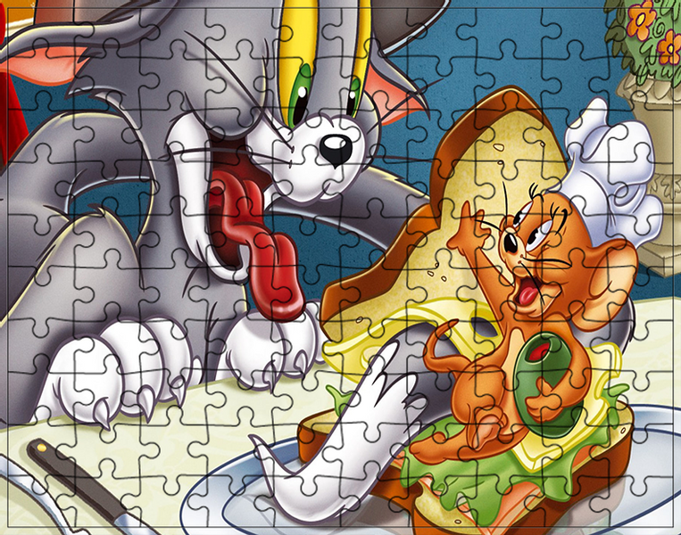 Puzzle Tom i Jerry zdjęcie 1