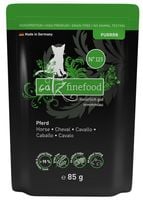Monoproteinowa karma dla kota Catz Finefood Purrrr N.123 - 70% KONINA 85g