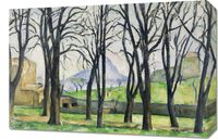 Obraz 60x40cm Chestnut Trees, Paul Cezanne Vintage do Salonu