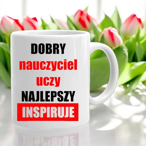 PODUSZKA I KUBEK PREZENT DZIEŃ NAUCZYCIELA WYCHOWAWCY PRZEDSZKOLANKI na Arena.pl