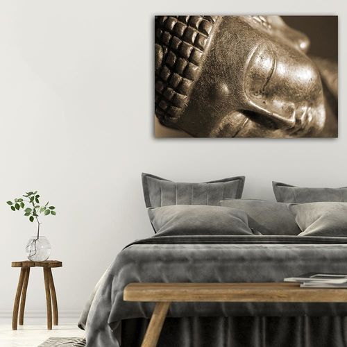 Deco Panel, Twarz śpiącego buddy 4 120x80 na Arena.pl