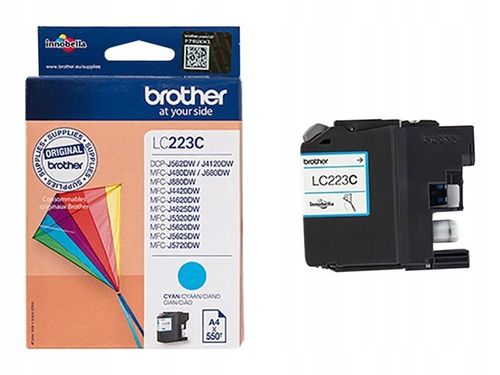 Tusz Brother LC223C Cyan na Arena.pl