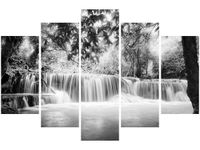 100CM 150CM OBRAZ 5 ELEM NAD WODOSPADEM ŚCIENNY