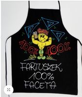 fartuszek humor malowany ręcznie Fartuszek 100% Faceta