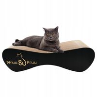 Drapak dla kota MIMI | czarny | 70x23x24 cm | MruuPruu