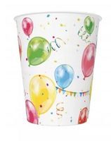 KUBECZEK PAPIEROWY DAISY 8SZT 250ML POL-MAK