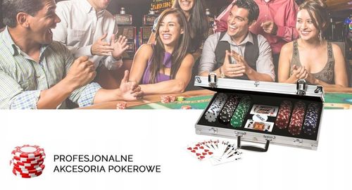 PIĘKNE KARTY DO GRY W SKÓRZANYM ETUI PIATNIK POKER na Arena.pl