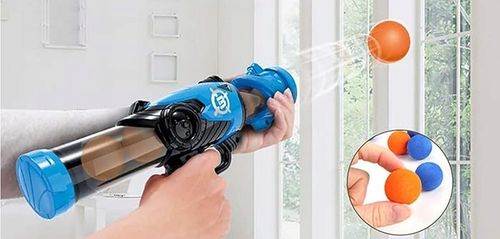 STRZELANIE DO CELU ROBOT + 2x PISTOLET NA KULKI LICZNIK GRA ZRĘCZNOŚCIOWA na Arena.pl