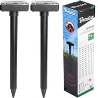 2x SOLARNY odstraszacz NA gryzonie KRETY nornice MYSZY skuteczny MOCNY