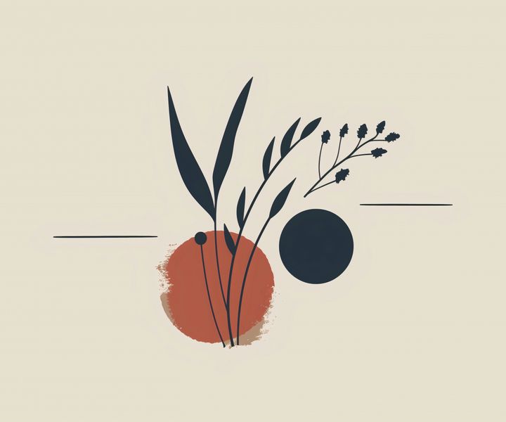 Plakat 60x50cm Botaniczna Barwa zdjęcie 1