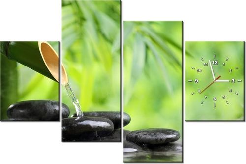 120CM 80CM ZEGAR 4 ELEM SPA OBRAZ ŚCIENNY na Arena.pl