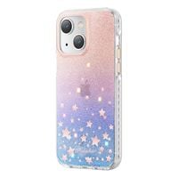 etui pokrowiec w gwiazdki iphone 14 plus heart star series zodiac