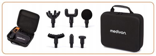 Pistolet masujący Medivon Gun Vital masażer ręczny do masażu ciała na Arena.pl