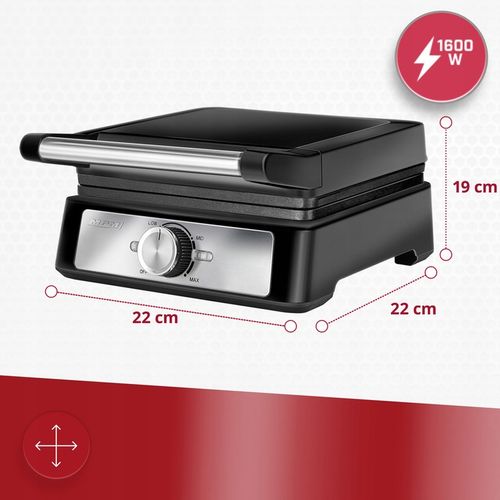 Gofrownica MPM mocna czarna 2 duże gofry MPM MGO-41/C 1600W na Arena.pl