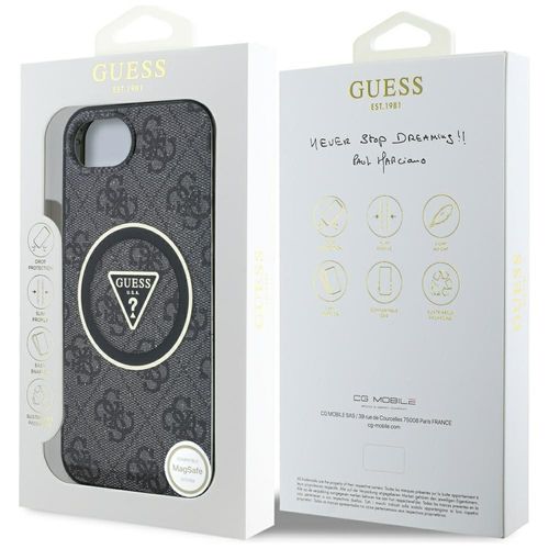 etui guess iml metal glitter 4g circle   triangle magsafe do iphone na Arena.pl