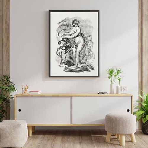 Femme au cep de vigne, premiére variante, Pierre-Auguste Renoir - plakat 59,4x84,1 cm na Arena.pl